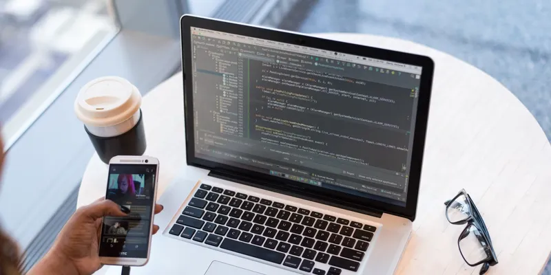 laptop coding